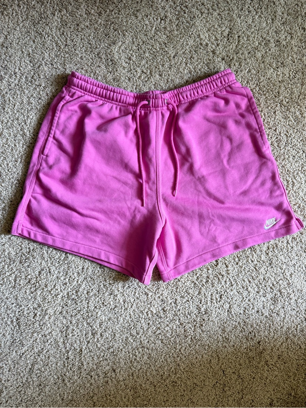 Nike Pink Women's Athletic Drawstring Shorts